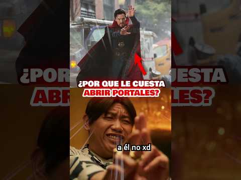😐 PORQUÉ DR. STRANGE NO PUEDE ABRIR PORTALES PERO NED SI?