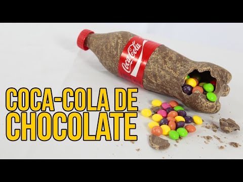 Cómo hacer una COCA COLA gigante de CHOCOLATE (Experimentos Caseros)