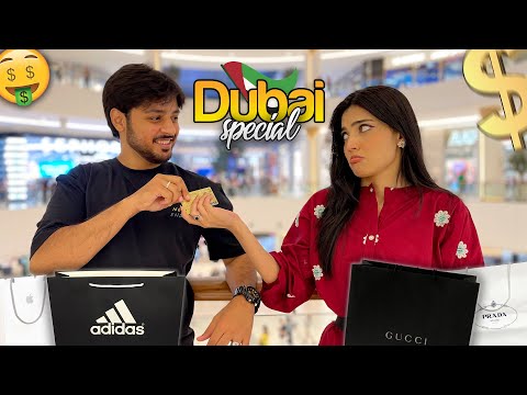 SAYING YES TO AREEB FOR 24 HOURS 😍 | 50,000 Rs Ki T-shirt 😅 | Dubai Special Vlog 🥰