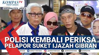 Polisi Kembali Periksa Pelapor Suket Ijazah Gibran, Pelapor Tegaskan Akinya Murni