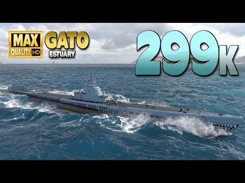 Submarine Gato with great success behind enemy lines   World of Warships