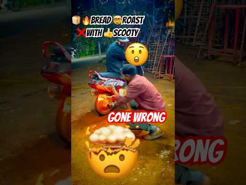 🔥🤯Bread 🍞💨Roast ❌kardiya 👍scooty 😂se #shorts #kannayarider  #conceptvideo
