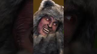 The Wolf is Knocking! 🐺 7 Little Goats Will They Open the Door? 😱 #shorts