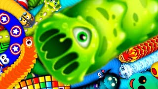 Worms Zone Magic Slither Snake 🐍 Tiny worm vs giant worms | XMOOD ROY