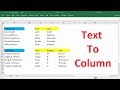 Text to Column Feature in Excel
