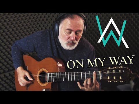 A.L.A.N.  W.A.L.K.E.R. ON MY WAY FINGERSTYLE GUITAR COVER