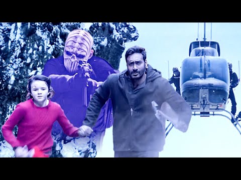 गौरा भाग! | Ajay Devgn Ultimate Action Fight 💥 | Shivaay Movie Climax Scen | Best Action Scene 🎯