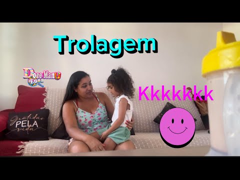 TROLAGEM kkkk Mamãe trolou Manu 🤣🤣🤣#shorts #youtubeshorts #humor