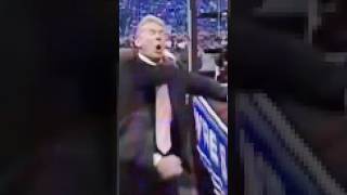 Trump tries to RIP OUT McMahon's HAIR at Mania!!! 🔥🤯