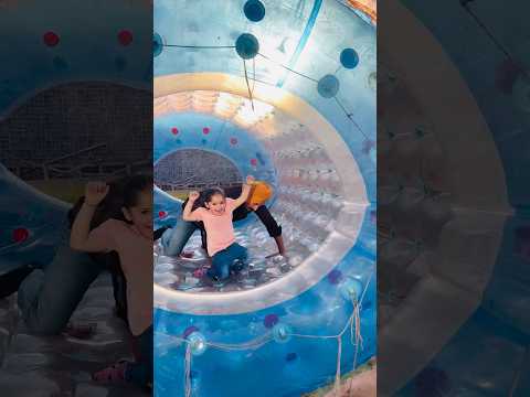 Gunnu gai water balloon ke andar 😱 #shortvideo #shorts