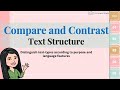 Understanding Compare and Contrast Text Structure