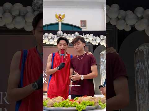 HAL HAL LUCU SAAT ULTAH RAKHA | Bakso Rusuk Joss #shorts #dagelan #mukbang