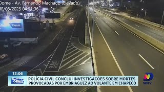 Polícia Civil conclui investigação de dois acidentes com mortes em Chapecó