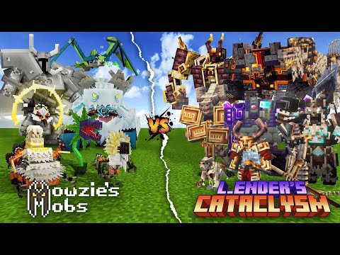 MOWZIE'S MOBS vs L_ENDER'S CATACLYSM || FEATURING UMVUTHI!