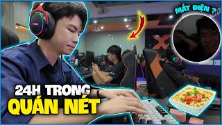 Vlog | NTN Thử Thách “ 24H Trong Quán Nét “ Bất Ổn , Đang Chơi Thì Mất Điện ???