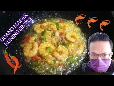 Udang Masak Paling Simple Dan Pedas Tak Ingat