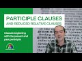 Participle Clauses and Their Functions