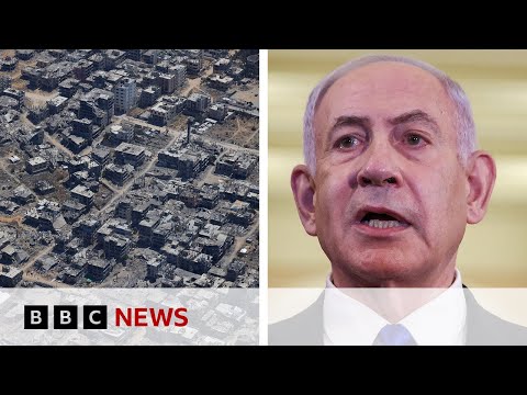 YouTube video thumbnail: Israel's PM Netanyahu Says Israel Intends to Take Full Control of all of Gaza