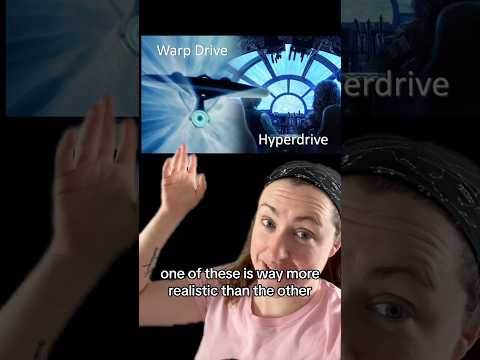 The warp drive of Star Trek, or the hyperdrive of Star Wars? #space #movie #starwars