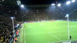 BVB gg Arsenal London - Atmosphäre