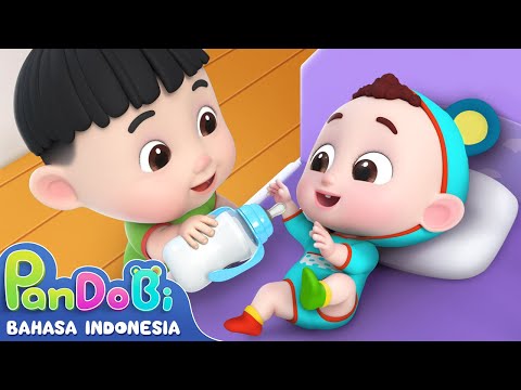 Aku Bisa Merawat Adik Kecil |  Merawat Bayi Kecil | Lagu Anak-anak | Super Pandobi Bahasa Indonesia