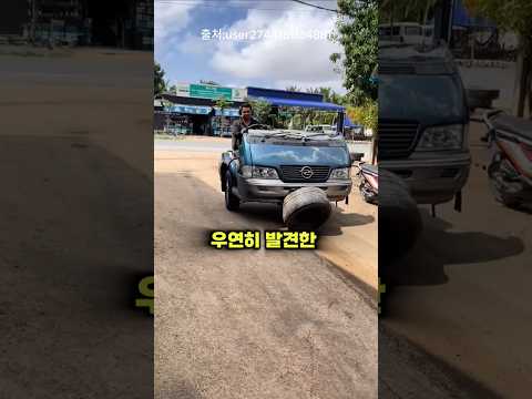 캄보디아에서 새롭게 태어난 국산차