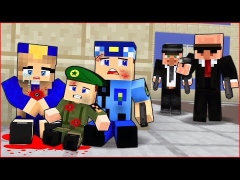 KEREM KOMİSER VE AİLESİ VURULDU! 😱 - Minecraft