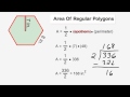 Calculating the Area of Regular Polygons