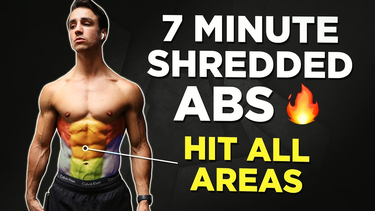 7 minute shredded abs (no equipment abs in 7 days) - Fraser Wilson