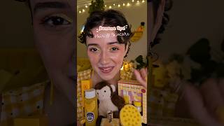 Banana Maxxing at the Banana Spa 💛🍌 #asmr #banana #asmrspa
