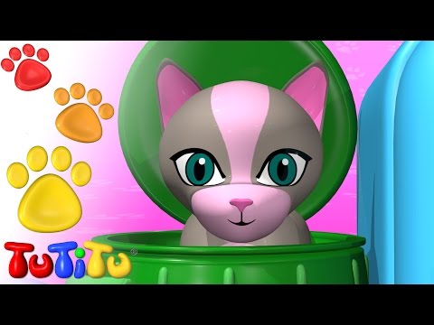 TuTiTu Animals 🌻 Cat 🌼Educational Animal Toy Building for Toddlers