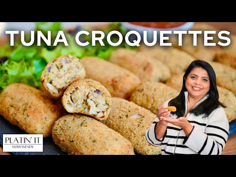 How To Make Tuna Croquettes | Tuna Patties In An Air Fryer