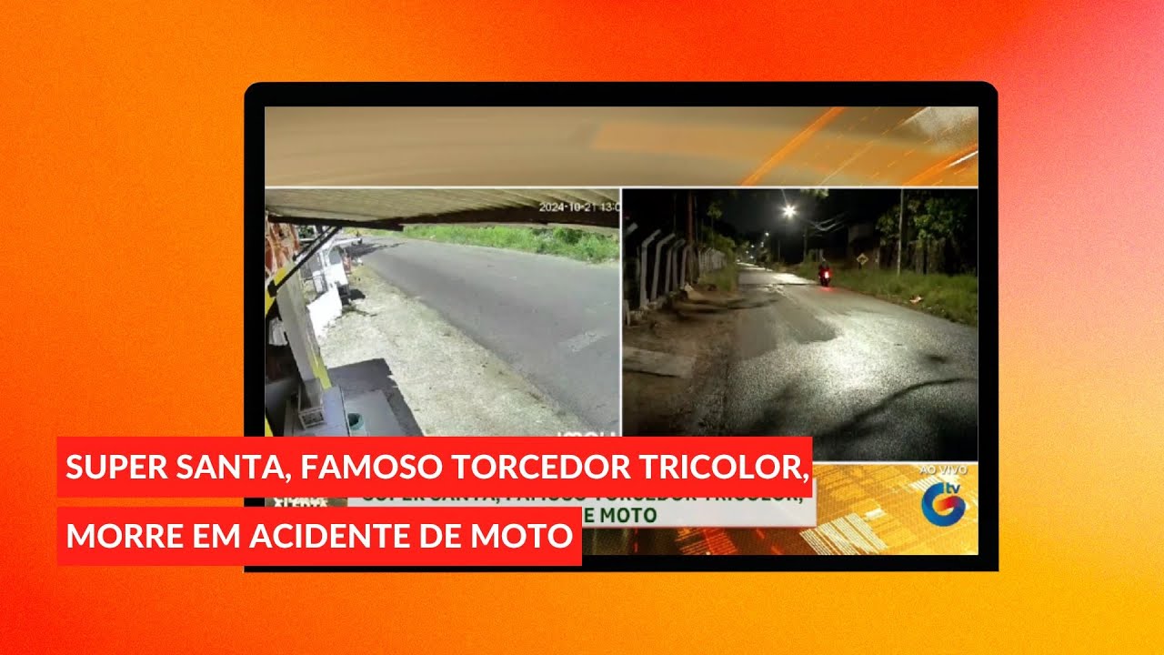 Super Santa, famoso torcedor tricolor, morre em acidente de moto