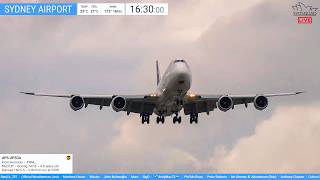 🔴 VERY WINDY 16R Plane-Spotting at the Canal Sydney Airport with Kurt - 03.04.26🔴