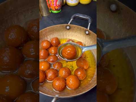 Homemade desi ghee Gulab Jamun Recipe 🤤 #shorts