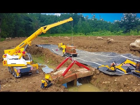 BRUDER construction with R/C toys for boys