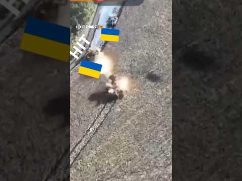 Російський БТР звернув не туди
