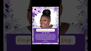 Celebrate my sister Kimberly Walker's Day with us!  #KimberlyWalkerDay #May4th #YourTeaQueen