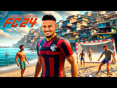 ERA PRA SER FERIAS MAS O CADUH FOI DESAFIADO A JOGAR NA FAVELA | MODO CARREIRA CADUH TREM !! FC24