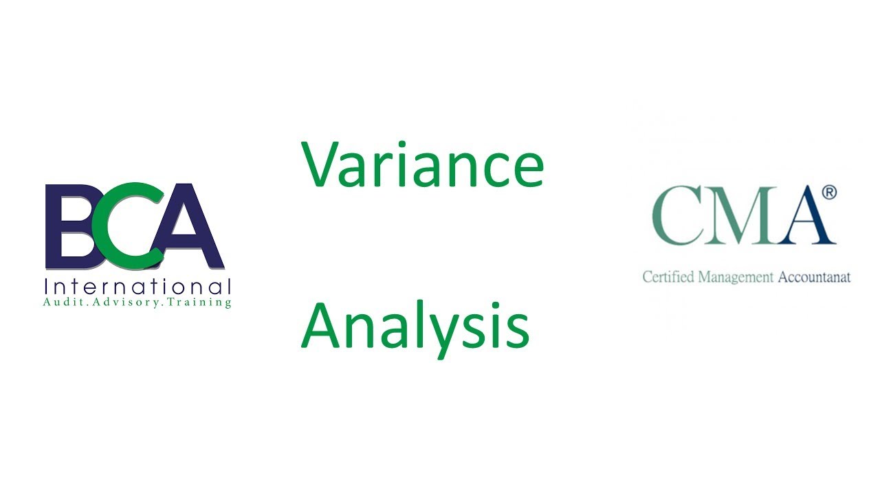 CMA Part 1 Section C Performance Management Variance Analysis | 19.04.2022

Using a Single sheet, Variance Analysis became easy with BCA International Static Budget Variance (Level 1) Flexible Budget ...