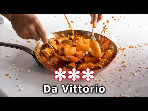 A pranzo al ristorante DA VITTORIO, 3 stelle Michelin ⭐⭐⭐
