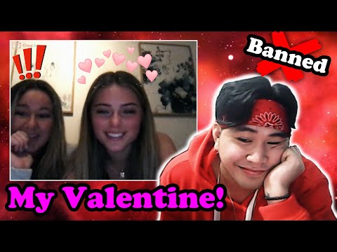 I FOUND MY VALENTINE ON OMEGLE | OMETV | i got banned!