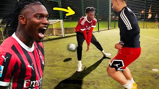 I Challenged a PRO Footballer (Rafael Leao)