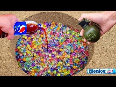 50,000 Orbeez is underground Fun video