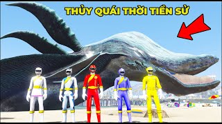 Biệt Đội Siêu Nhân Gao Phát Hiện Thủy Quái Thời Tiền Sử Astrocetus Siêu To Khổng Lồ
