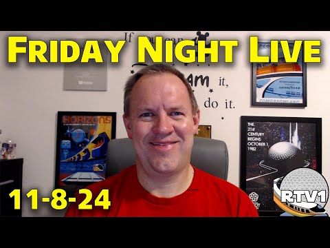 Friday Night Live & Weekend Stream Announcement - 11-8-24 - Walt Disney World