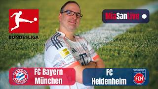 🔴 LIVE: FC Bayern München vs. FC Heidenheim | Fan-Kommentar | Bundesliga 25/26 (31. Spieltag)