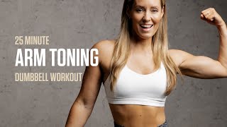 25MIN Arm Toning Workout with Dumbbells