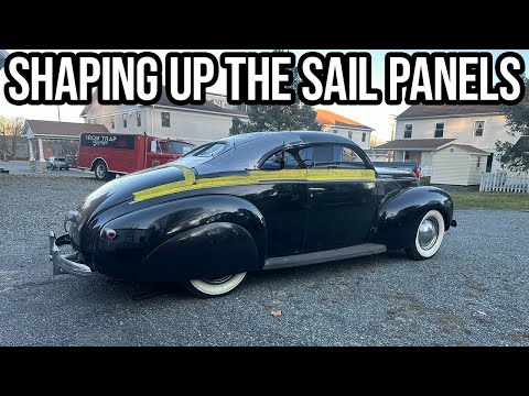 Building The Last Major Panels For The Chopped 1939 Mercury