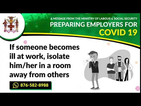 COVID 19 Advice to Staff and Customers